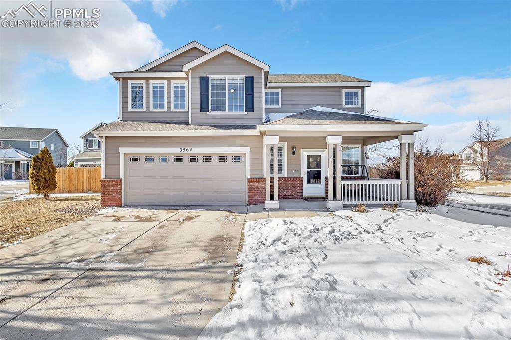 3564 Bucking Bronco Ct., Colorado Springs, CO 80922