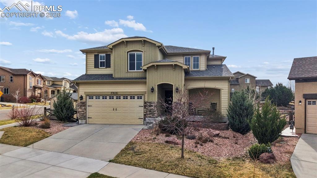 7055 Jagged Rock Cir., Colorado Springs, CO 80927