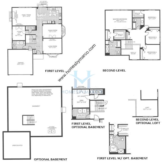 Lafayette model in the Lakewood Prairie subdivision in Joliet, IL