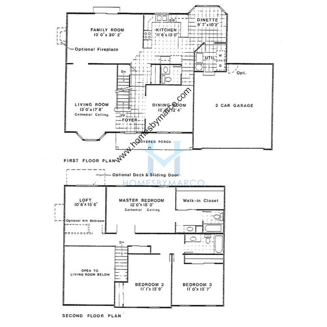 Heritage model in the Woodland Meadows subdivision in Grayslake, IL