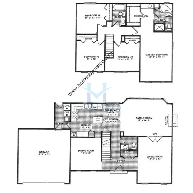 Photos of the Westport model in the Westgate in Gurnee, IL