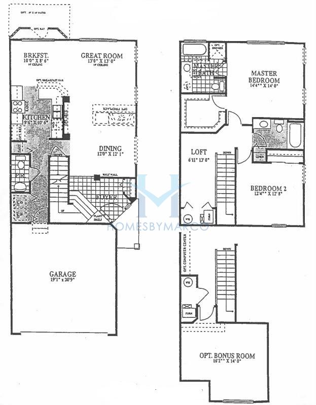 Photos of the Diversey model in the Heatherstone East in Naperville, IL