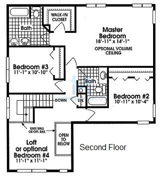 Hampshire model in the Shepherds Crossing subdivision in Zion, IL