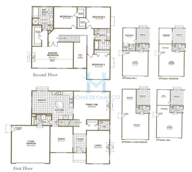 Photos of the Maple model in the Brookhaven in Green Oaks, IL