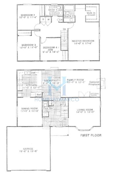 Willowbrook model in the Brookstone subdivision in Carol Stream, IL