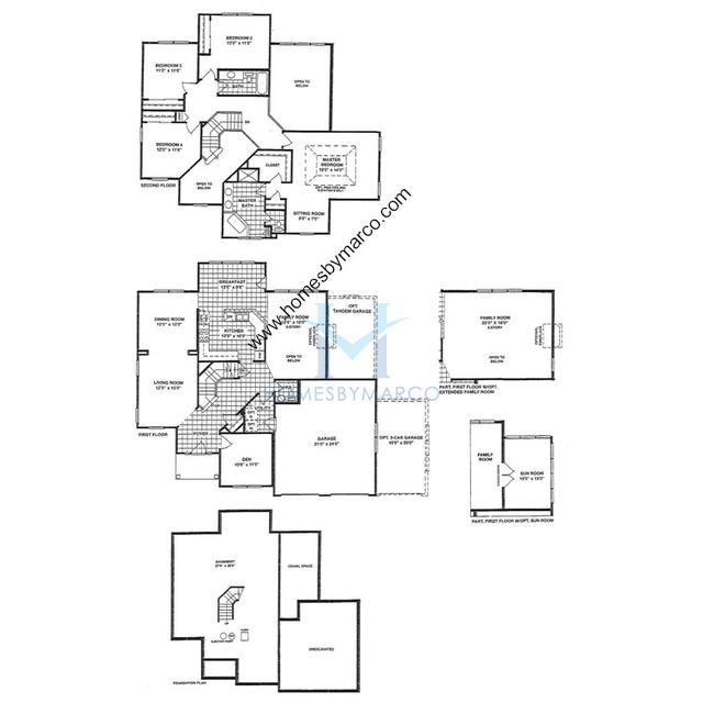 Yorktown model in the Delaware Crossing subdivision in Gurnee, IL