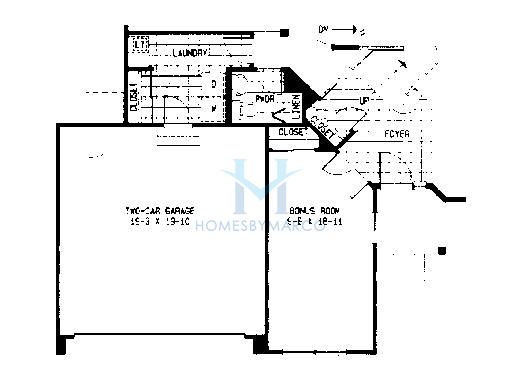 Mayfair model in the Fairfax subdivision in Bartlett, IL