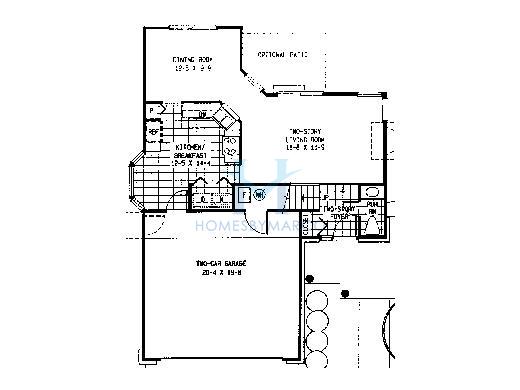 Linden model in the Fairfax Commons subdivision in Bartlett, IL