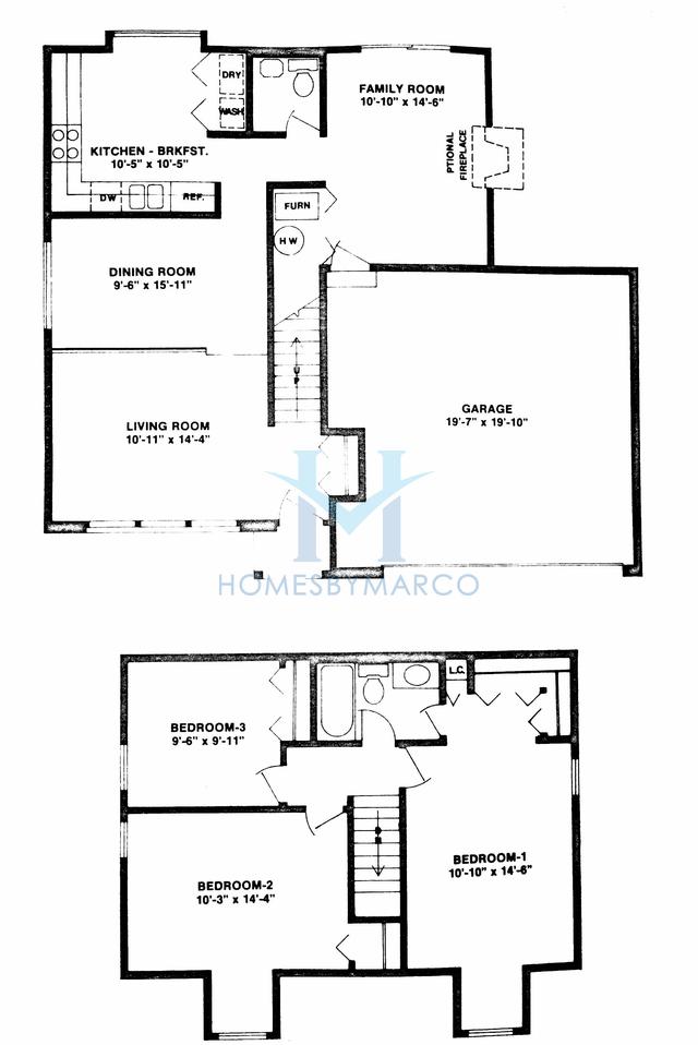 Photos of the Lancaster model in the Cambridge Heights in Vernon Hills, IL