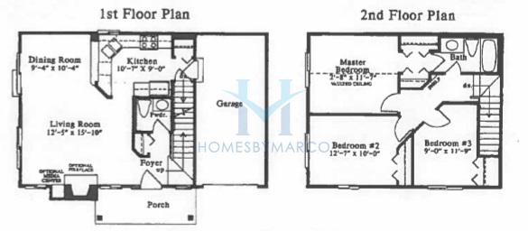 Photos of the Ashton model in the Fox Ridge in Fox Lake, IL