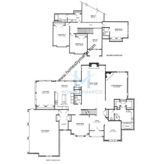 Country-Square model in the Daybreak Farms subdivision in Libertyville, IL