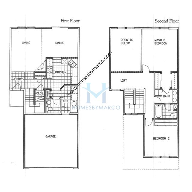 Crystal Cascade model in the Falling Waters subdivision in Lindenhurst, IL