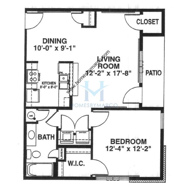 Bristol model in the Kensington Place subdivision in Downers Grove, IL