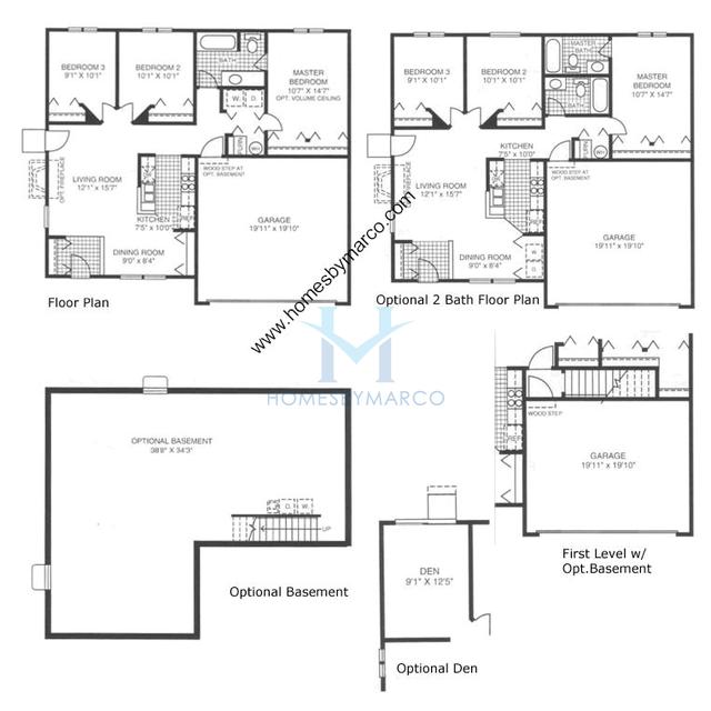 Photos of the Ascot model in the Lakewood Trails in Minooka, IL