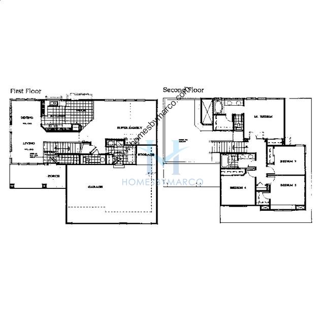 Photos of the Somerset model in the Colony of Longmeadow in Mundelein, IL