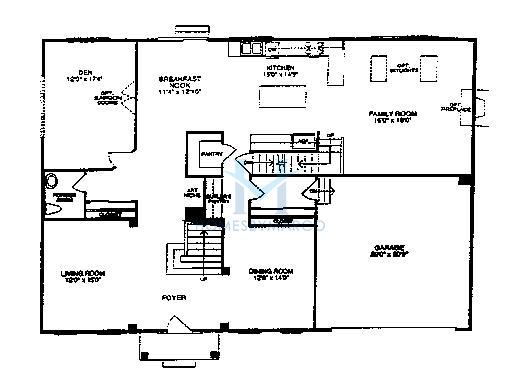 Rutherford model in the Ridings East subdivision in Bartlett, IL