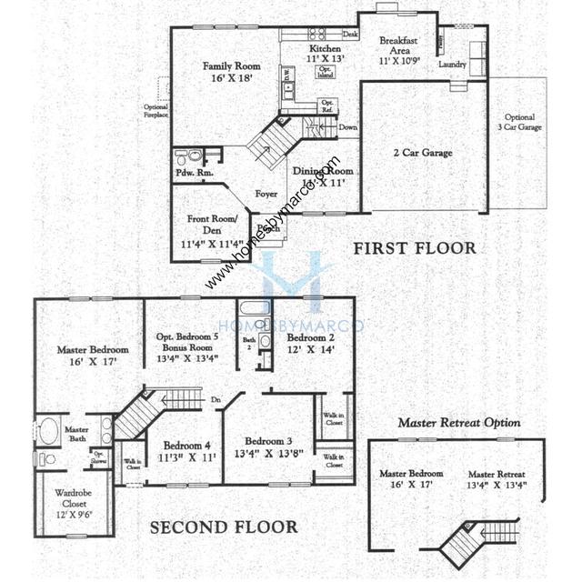 Photos of the 2526 model in the Tiffany Farms in Antioch, IL