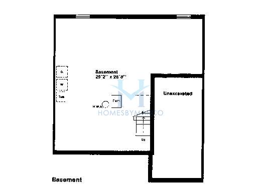 Camden model in the Spring Valley subdivision in Carol Stream, IL