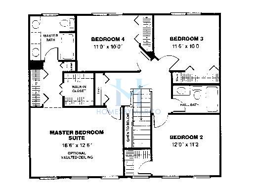 Hawthorne model in the Woodland Hills subdivision in Bartlett, IL