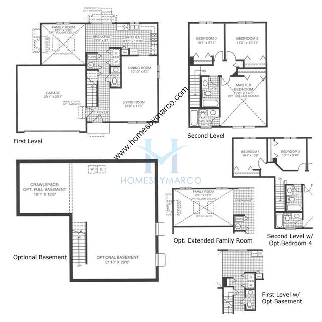 Photos of the Dover model in the Lakewood Trails in Minooka, IL