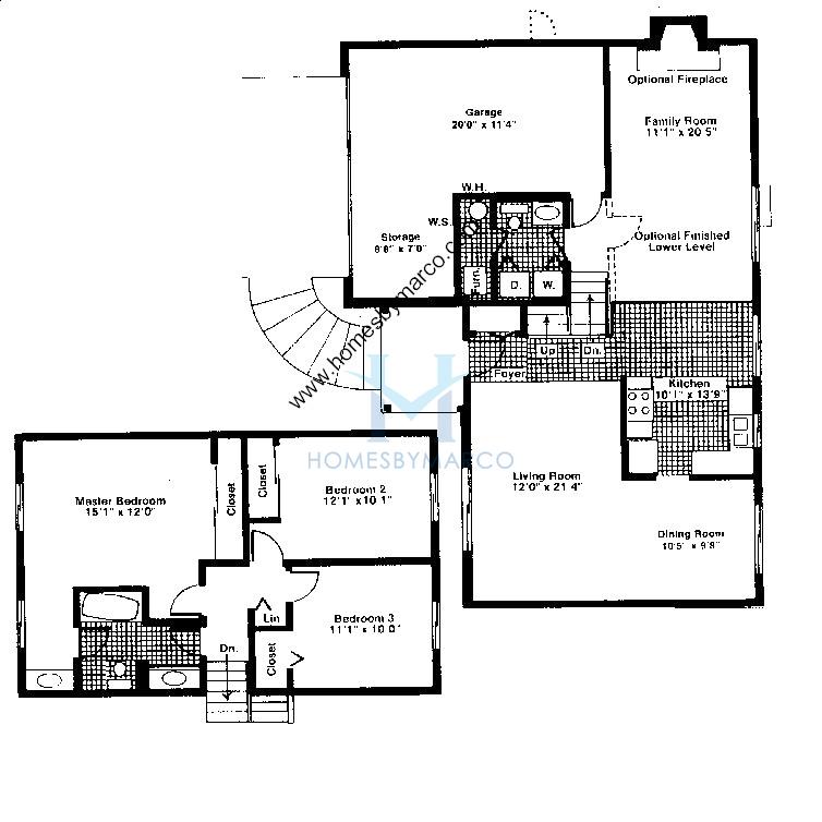Alpine model in the Deerpath subdivision in Vernon Hills, IL Homes