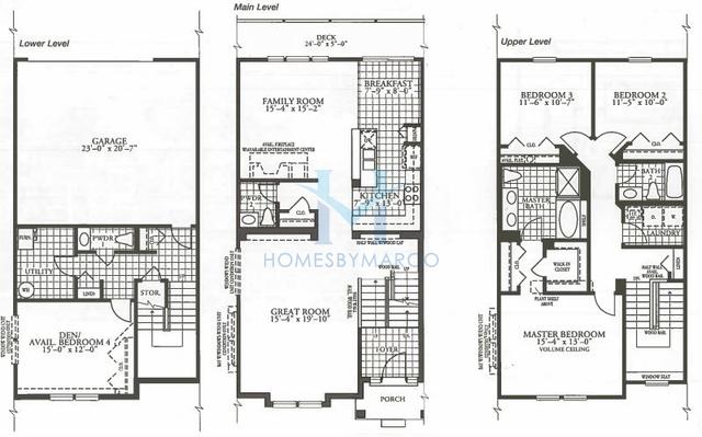 Photos of the Monet model in the Villas of Cambridge in Streamwood, IL