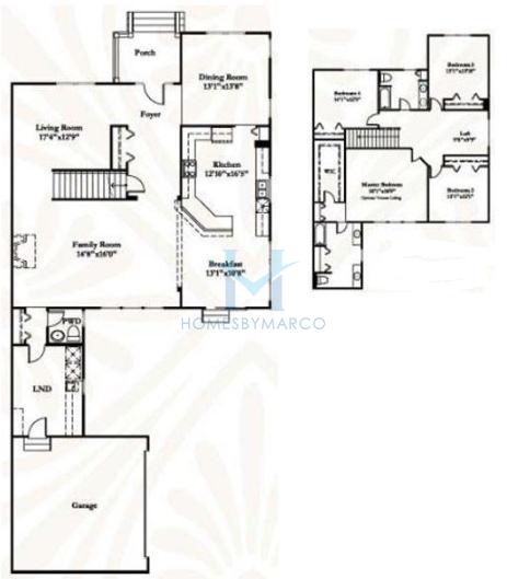 Photos of the Saybrook model in the West Point Gardens in Elgin, IL