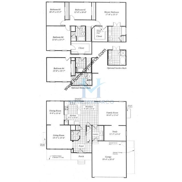 Photos of the Carlton model in the Heritage Trails in Lindenhurst, IL