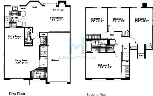 Astor model in the Spring Valley subdivision in Carol Stream, IL