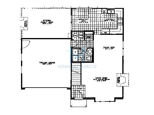 Van Buren model in the Mayfair Station subdivision in Hanover Park, IL