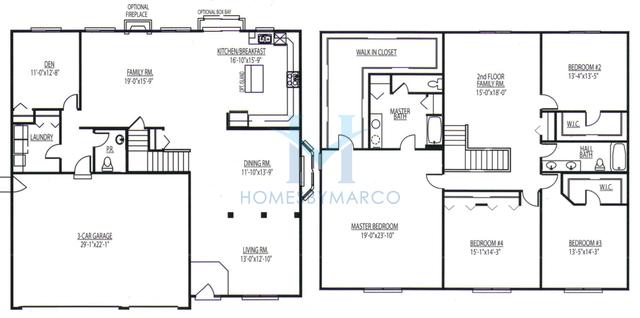 Photos of the Langston model in the Wellington Court in Lynwood, IL