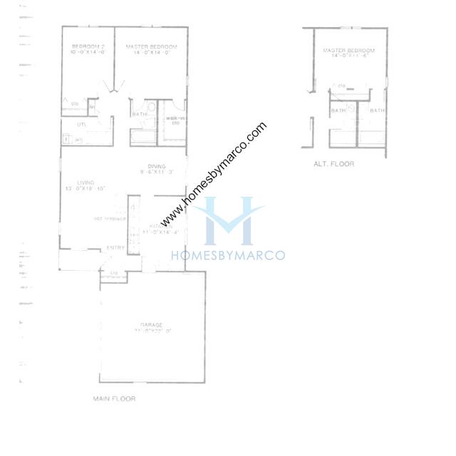 Ascot model in the Devonshire of Naperville subdivision in Naperville, IL