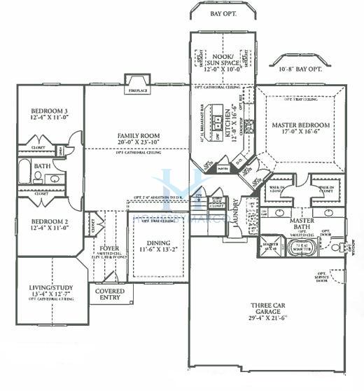 Abbey model in the Mill Creek Oakmont subdivision in Geneva, IL