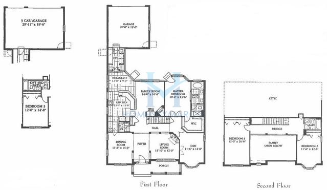 Berkshire model in the Park Lane subdivision in Lake Forest, IL