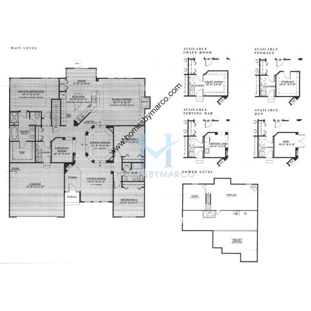 Photos of the Dartmouth model in the Heatherleigh in Lake Zurich, IL