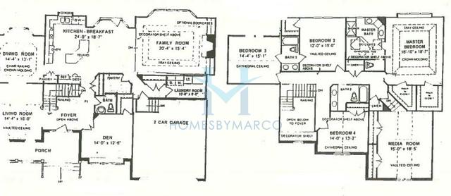 Regency model in the Ashwood Creek subdivision in Naperville, IL