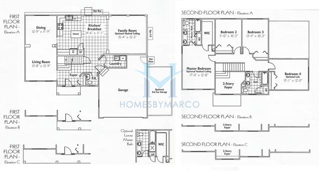 Gainsborough model in the Hidden Grove  subdivision in DeKalb, IL