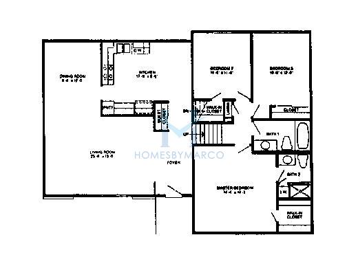 Berkshire model in the Apple Orchard subdivision in Bartlett, IL