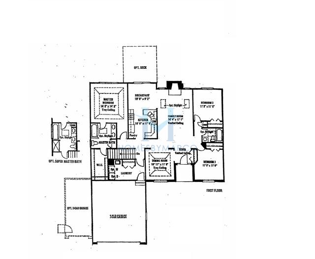 Linden model in the Sunset Ridge Estates subdivision in Richmond, IL