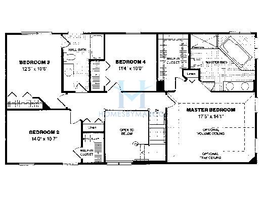 Beaumont model in the Woodland Hills subdivision in Bartlett, IL