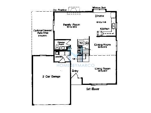 Richmond model in the Shenandoah Valley subdivision in Carol Stream, IL