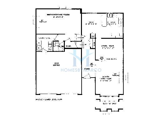 Bedford model in the Country Place subdivision in Bartlett, IL