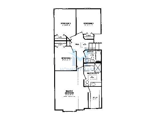Bedford model in the Country Place subdivision in Bartlett, IL