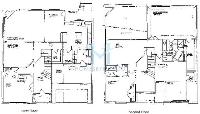 Cypress model in the Lake in the Forest subdivision in Bartlett, IL