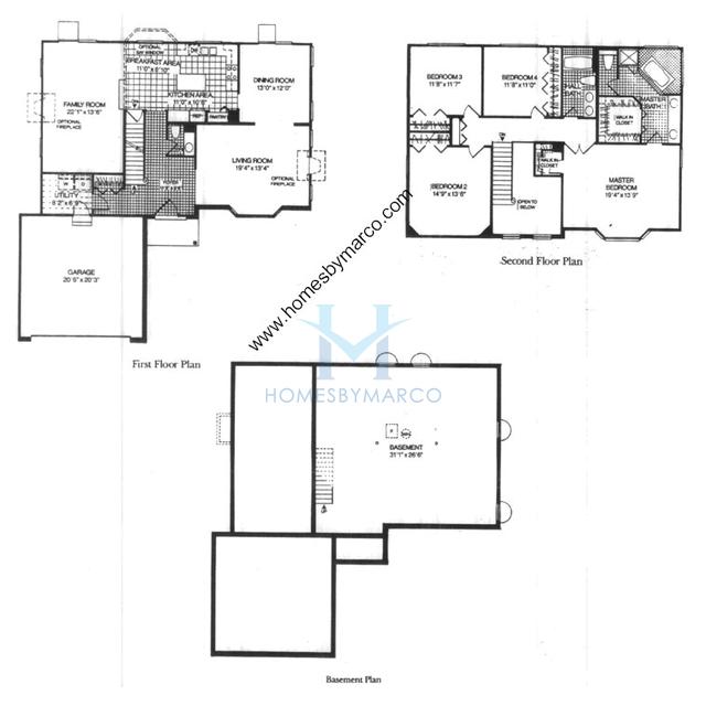 Talbot model in the Amberleigh subdivision in Buffalo Grove, IL