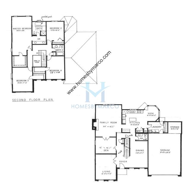 Photos of the Plan 109 model in the Interlaken Valley in Libertyville, IL