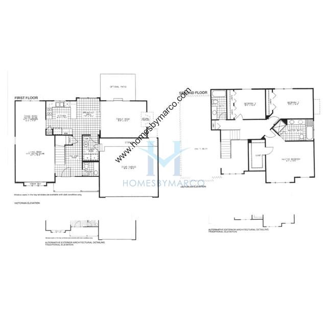 Norwood model in the Fairfax Crossings subdivision in Bartlett, IL