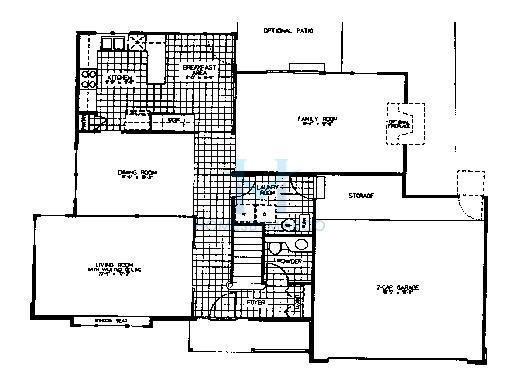 Norwood model in the Fairfax Crossings subdivision in Bartlett, IL