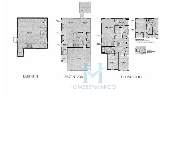 Photos of the Summit model in the Lexington Hills in Palatine, IL