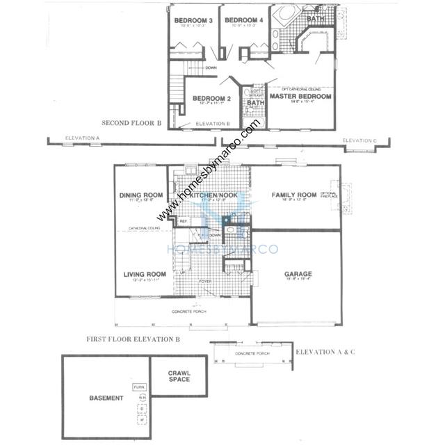 Waterford model in the The Reserve subdivision in Montgomery, IL